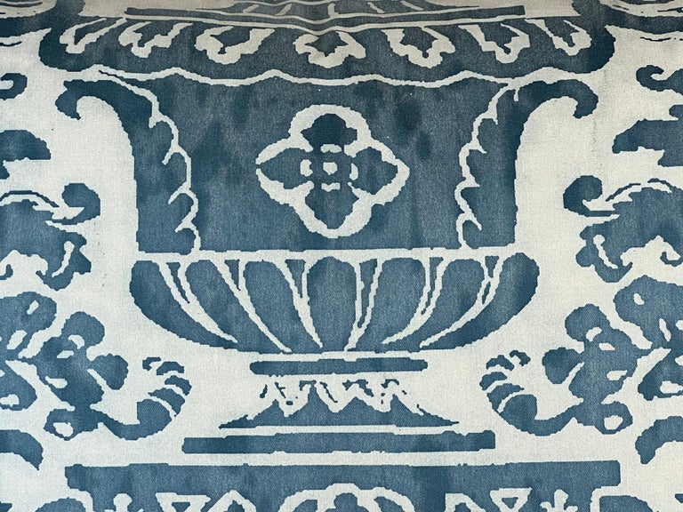 Pair of Carnavalet Patterned Fortuny Pillows