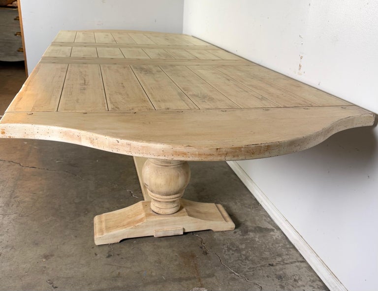 Spanish Style Refractory Table w/ Leaf Extension C. 1930's