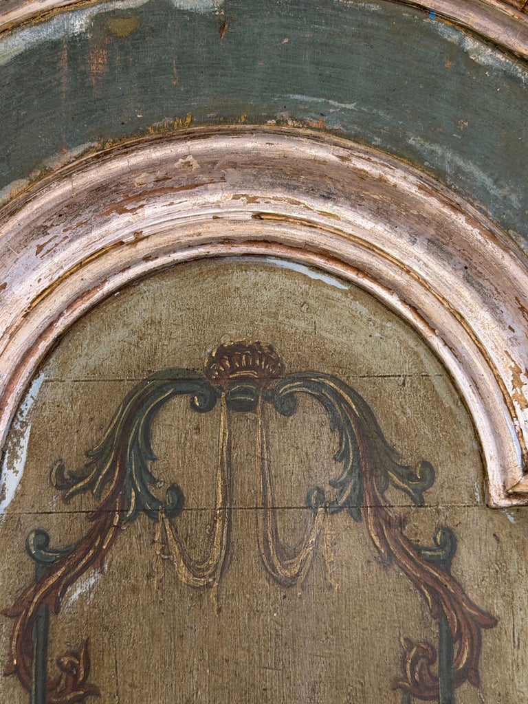 Pair of 19th C. Italian Venetian Baroque Boiserie Doors