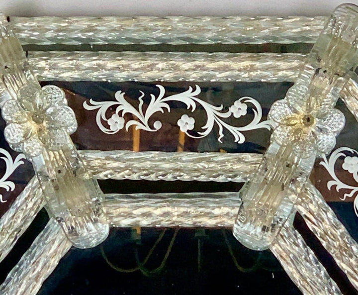 Italian Venetian Mirror, circa 1930s