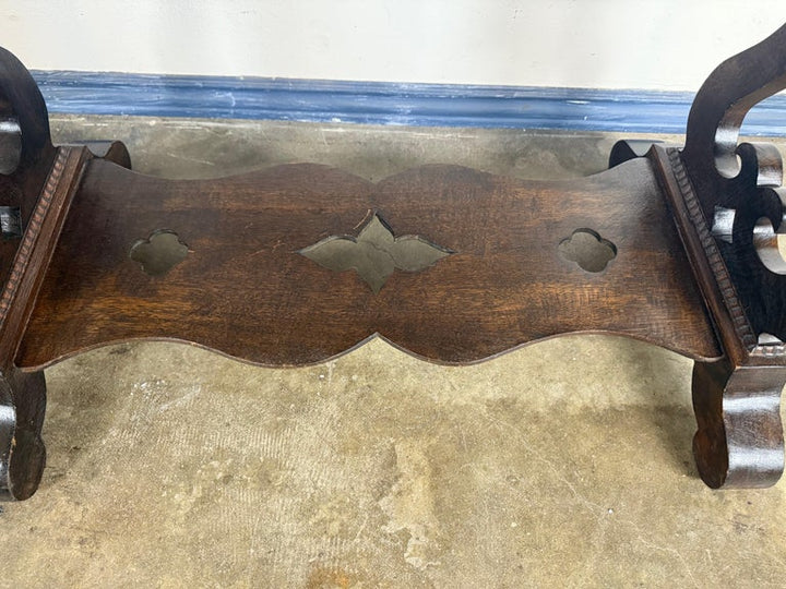 19th Century American Renaissance Revival Marble-Top Side Table