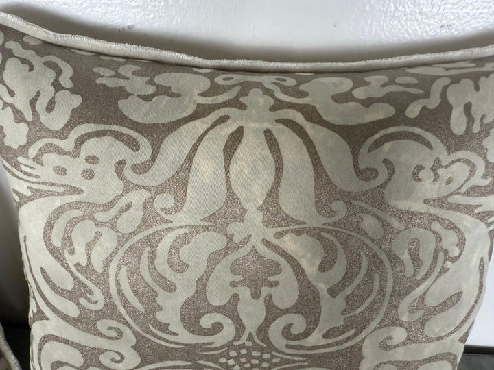 Custom Fortuny Pillows Using Vintage Fortuny Fabric, by Melissa Levinson
