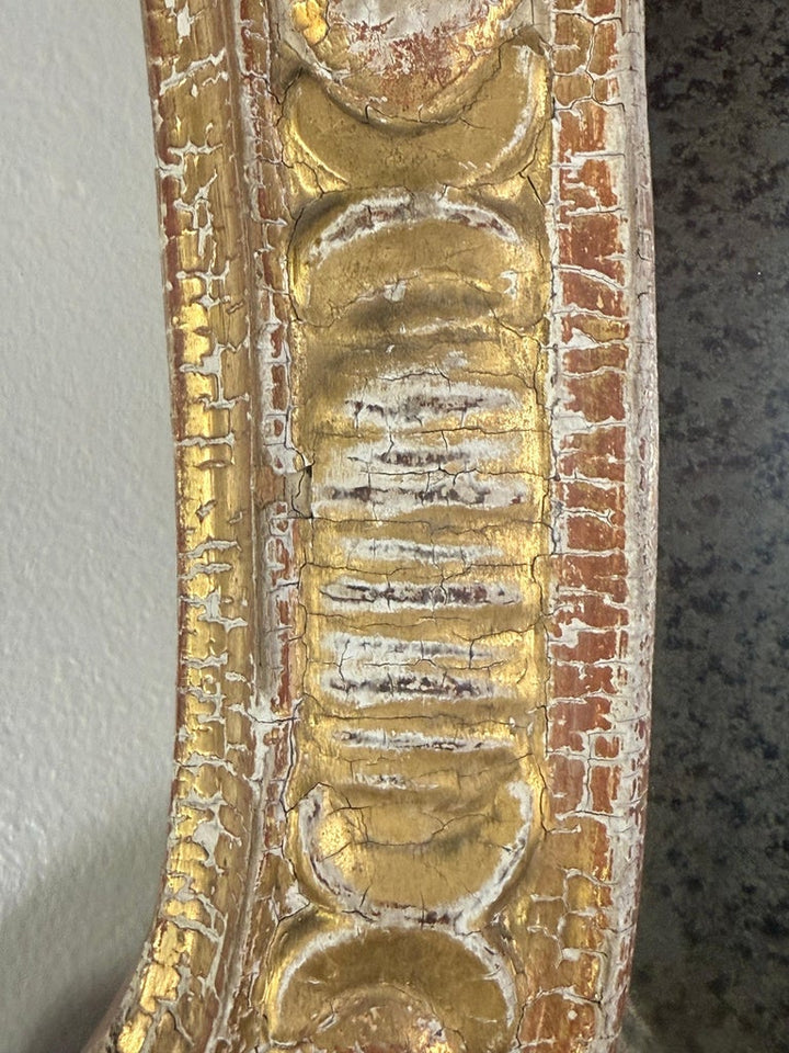 Pair of Italian Rococo Revival Giltwood Mirrors, Circa 1850–1870