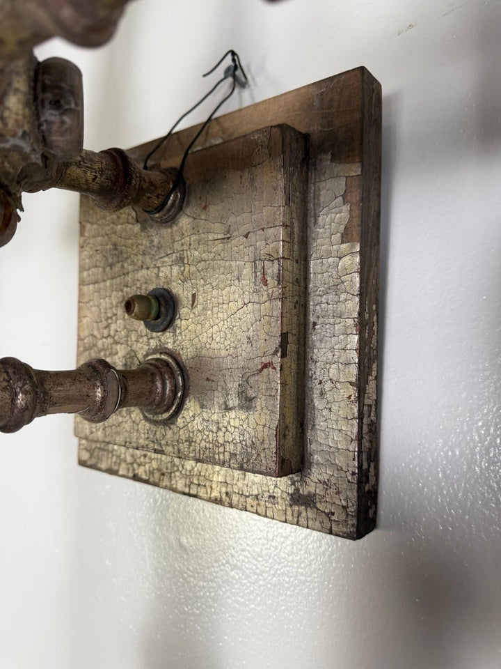 Pair of 19th C. Italian 5-Light Sconces