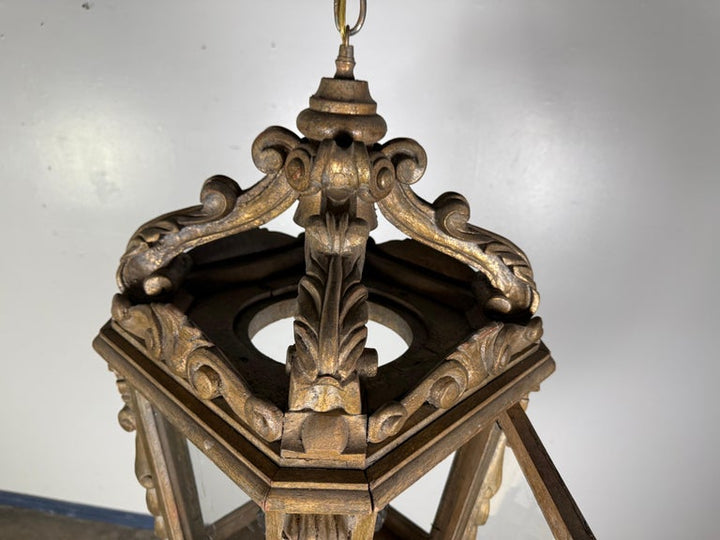 Northern Italian Giltwood Lantern