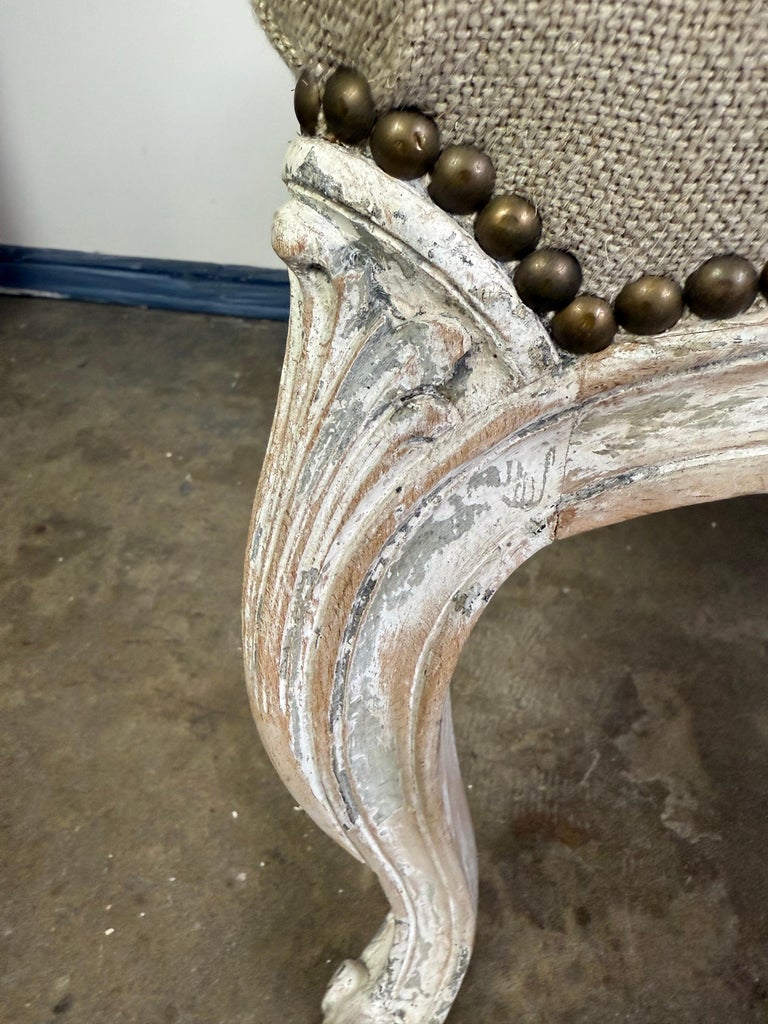 Set of French Painted Dining Chairs c.1930’s