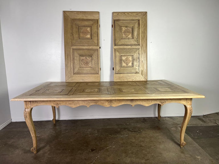 19th Century French Parquetry Dining Table