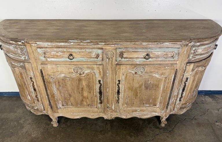 19th Century French Painting Sideboard