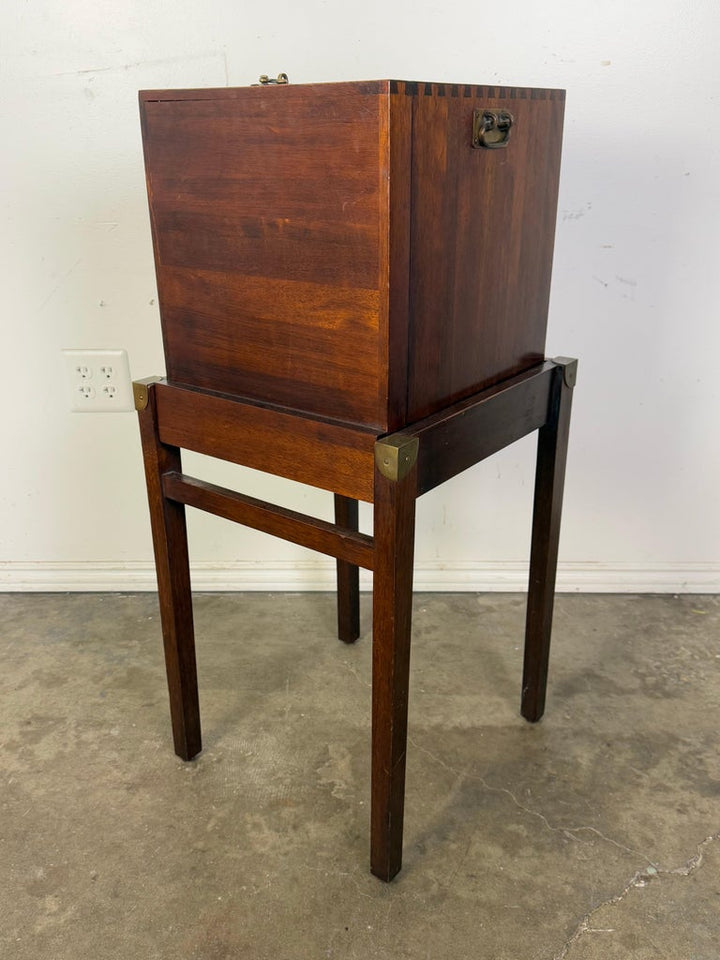 19th Century English Mahogany Bar Cabinet