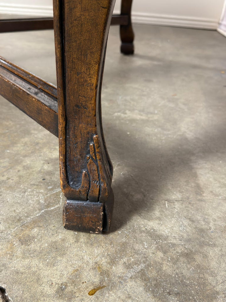 Monumental French Parquet of Versailles Convertible Dining Table