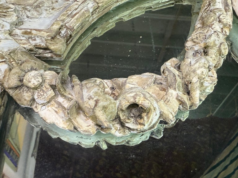 Pair of 19th C. French Louis XVI style Console Mirrors