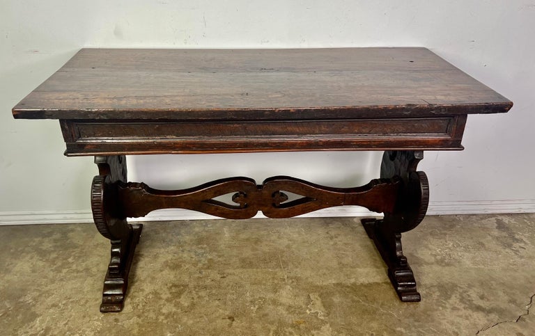 18th Century Italian Trestle Table