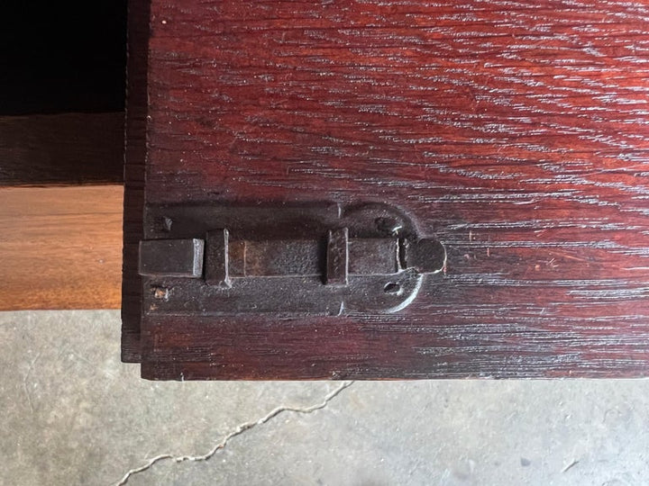 18th C. Mahogany Dutch Cabinet