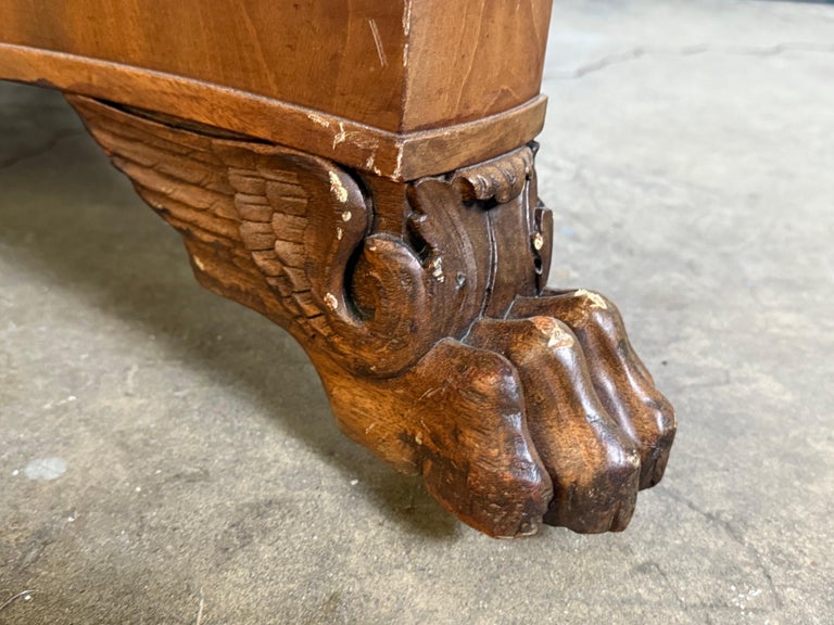 Early 20th C. Davenport Pedestal Table