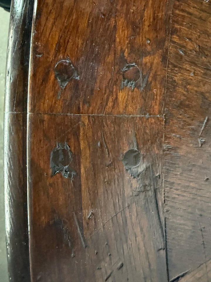 Monumental French Oak Farmhouse Extending Dining Table