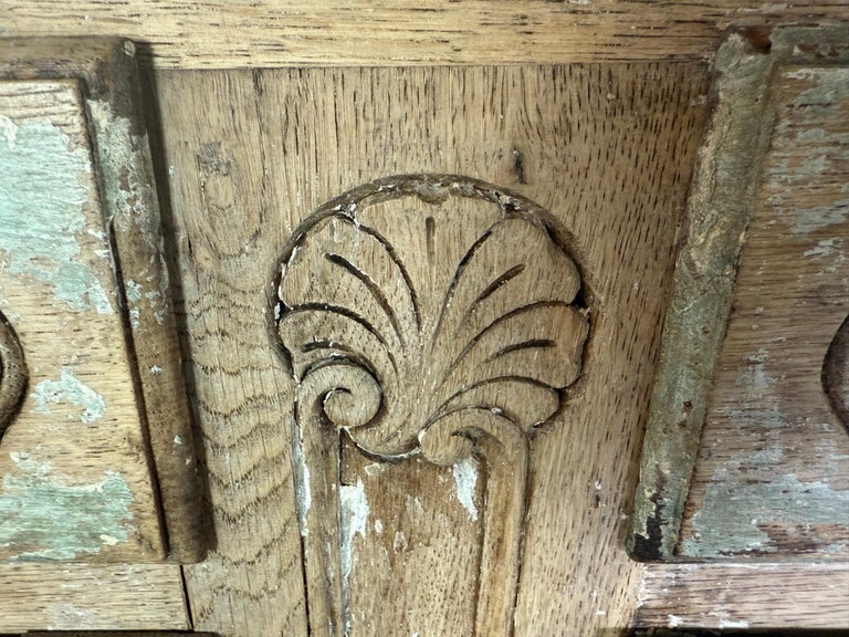 19th Century French Painting Sideboard