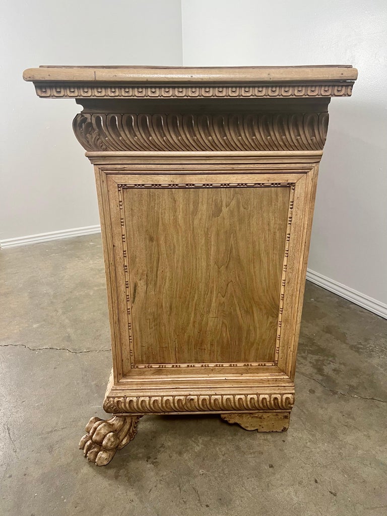 Early 19th Century French Bleached Walnut Credenza