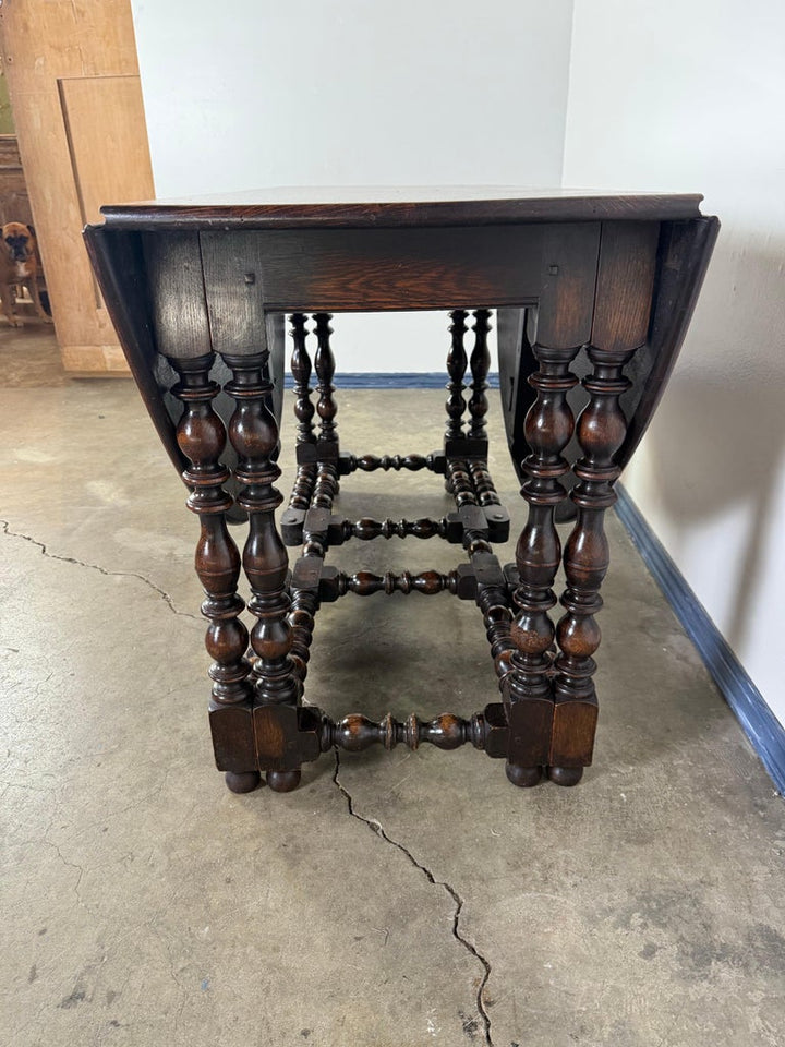 19th C. English Gate Leg Table