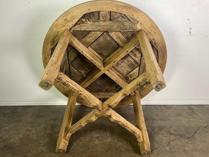 19th C. English Marquetry Top Table