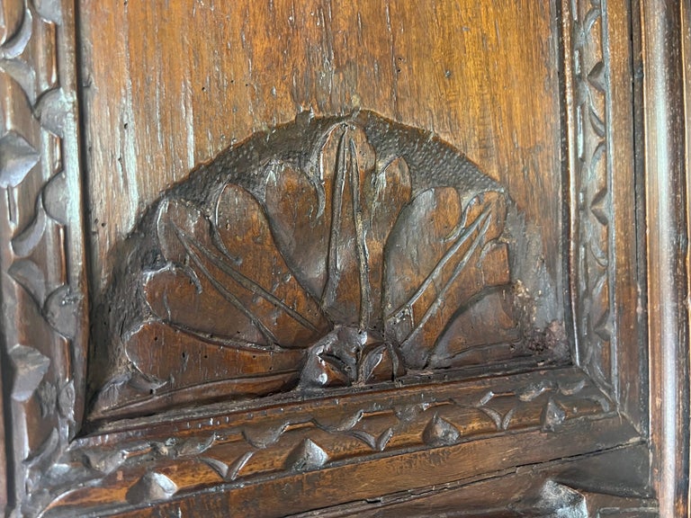 Early 19th C. Italian Carved Walnut Chest