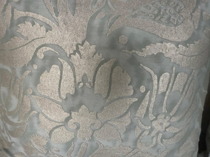 Elegant Fortuny Textile Pillows in Cotton and Linen, Custom Design