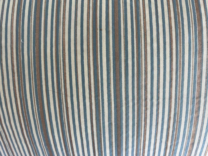 Pair of Unique Striped Fortuny Cotton Pillows