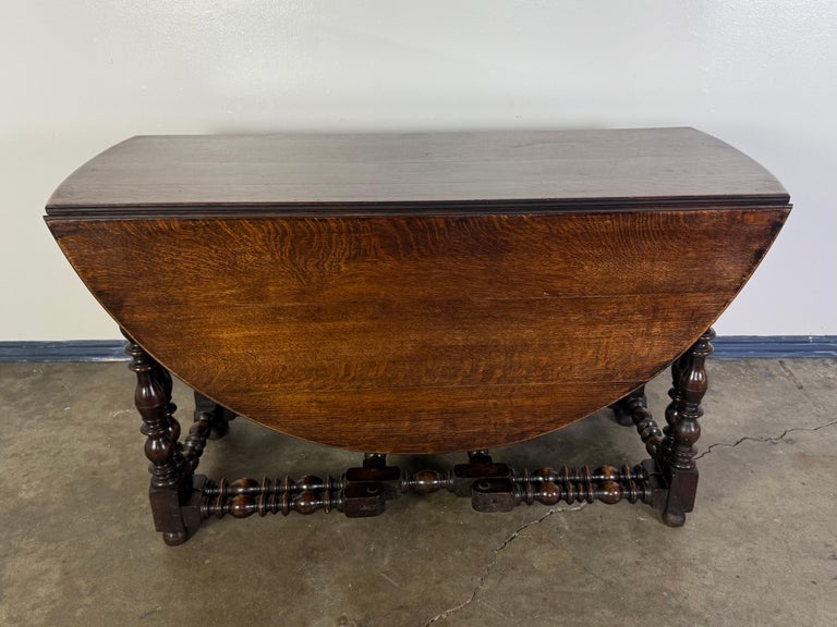 19th C. English Gate Leg Table