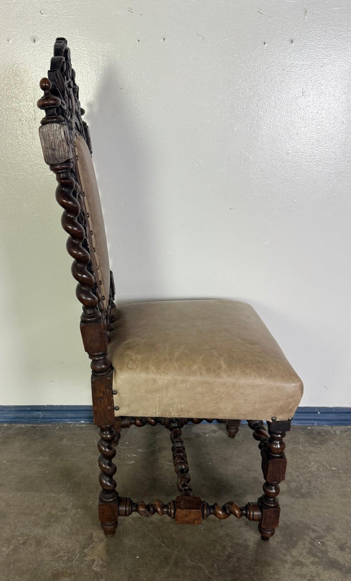 Set of Six 19th C. Renaissance Revival Dining chairs