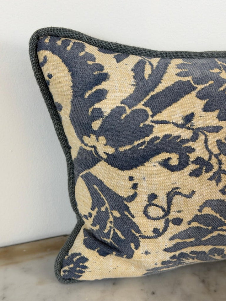 Custom Fortuny Lumbar Pillows by Melissa Levinson, Linen &amp; Cotton, USA
