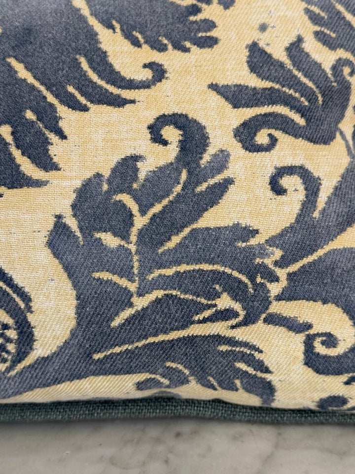 Custom Fortuny Lumbar Pillows by Melissa Levinson, Linen &amp; Cotton, USA