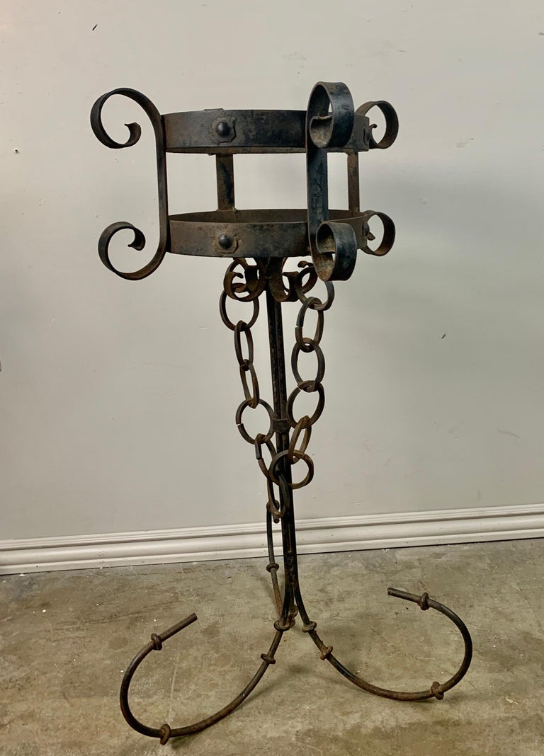 Pair of Spanish Iron Planters