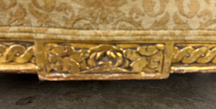 French Giltwood Sofa, Louis XV Style, Late 19th–Early 20th Century