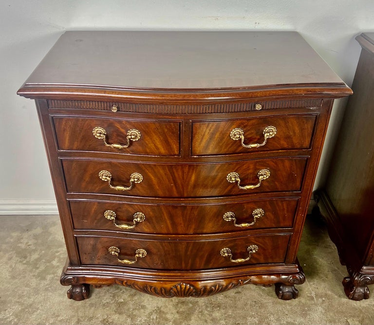 Pair of Heritage Federal Style Chests of Drawers