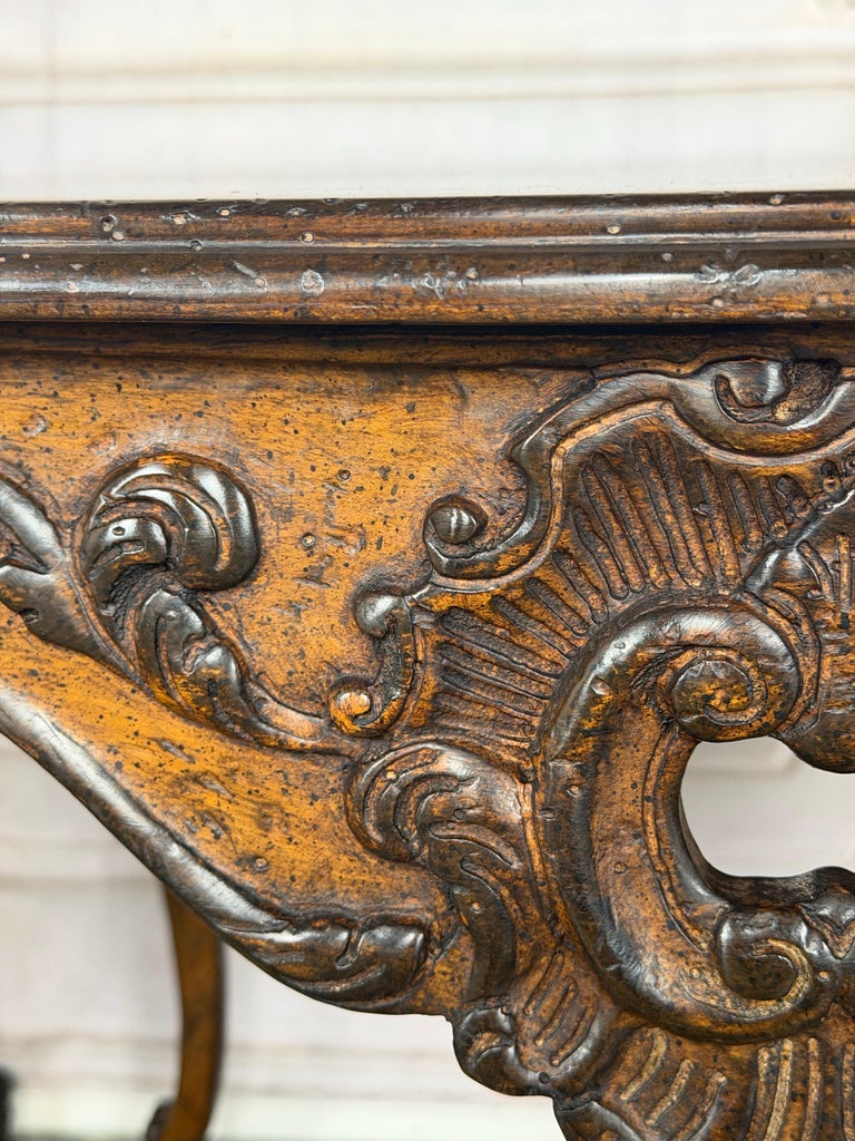 Pair of Louis XV Side Tables, Burl Walnut, Hand-Carved, Circa 1920s
