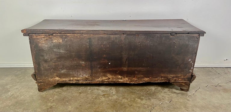 Early 19th C. Italian Carved Walnut Chest