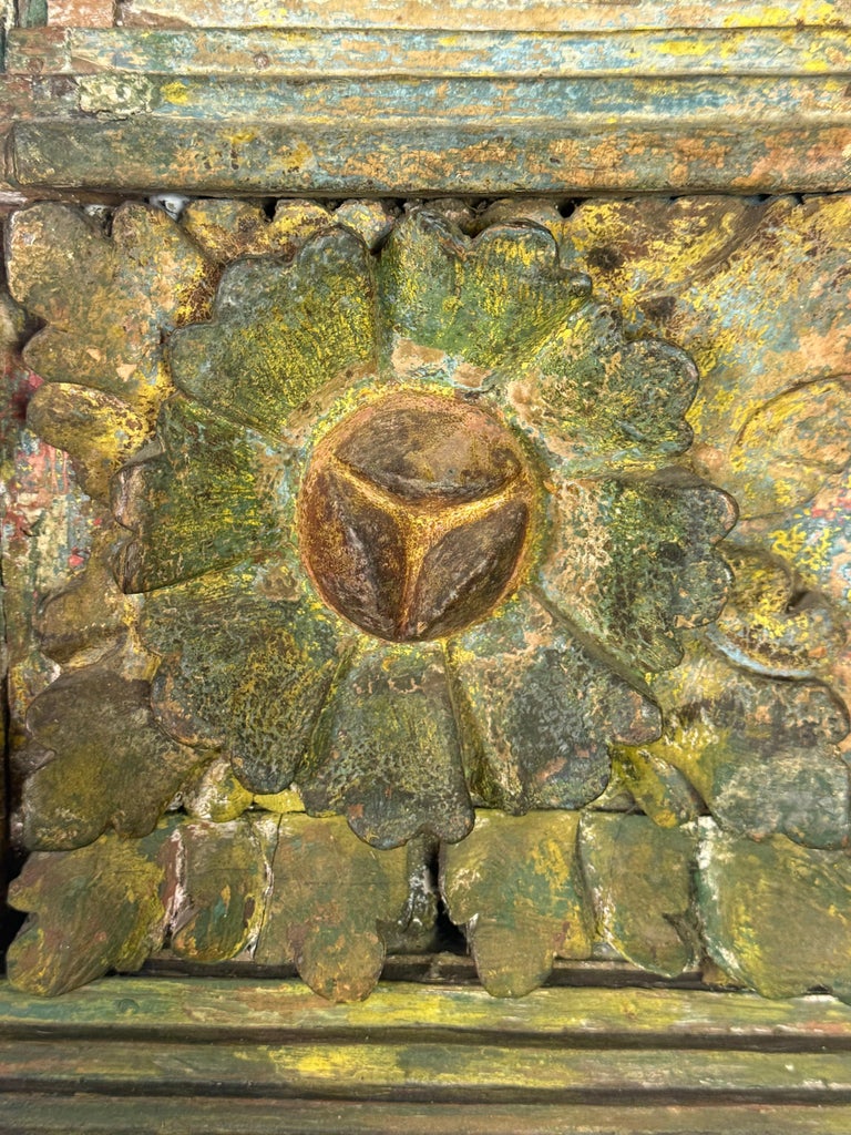 Antique Carved Giltwood Arch-Top Mirror, Continental Europe, 18th–century