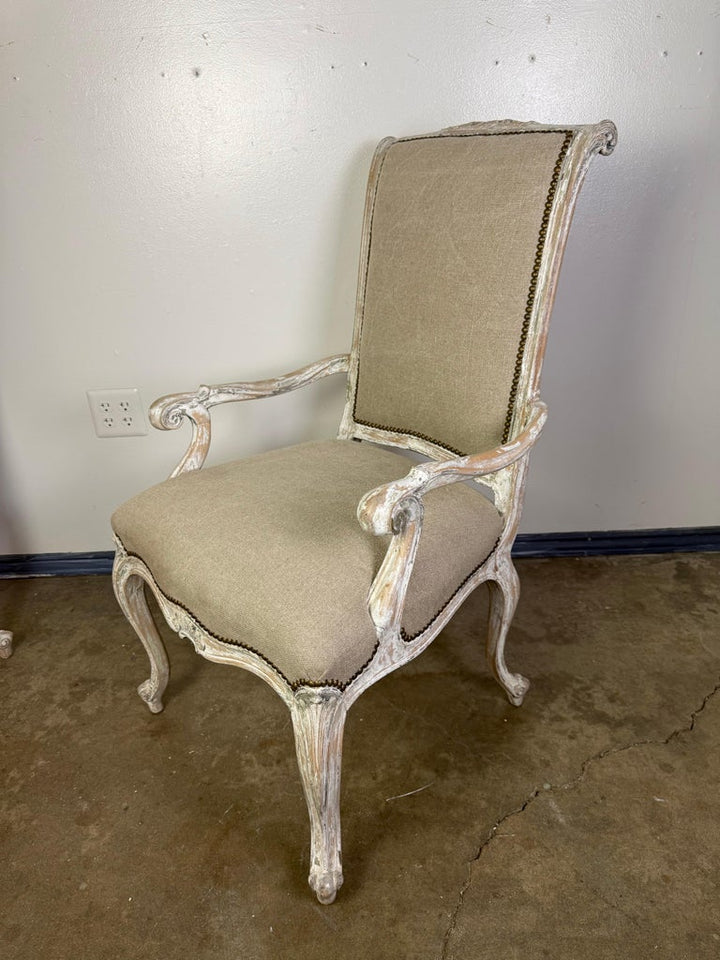 Set of French Painted Dining Chairs c.1930’s