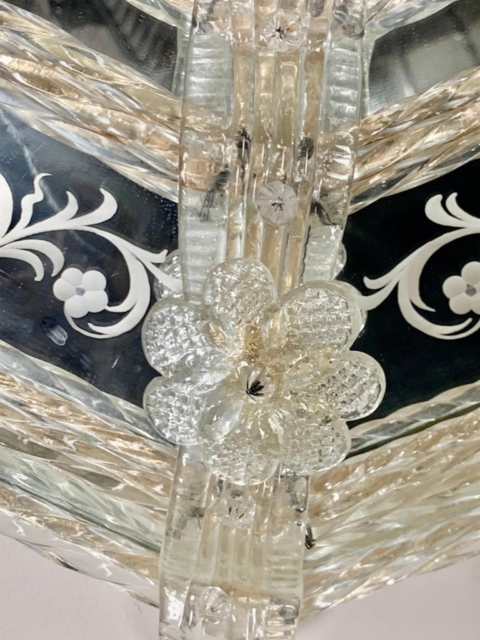 Italian Venetian Mirror, circa 1930s