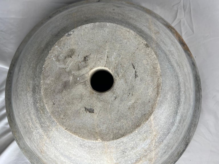 Italian Round Limestone Sink-Early 20th Century