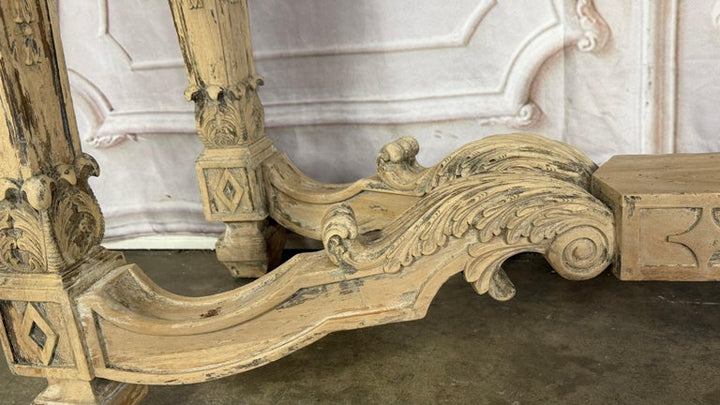 Pair of French Baroque Louis XIV Style Console Tables