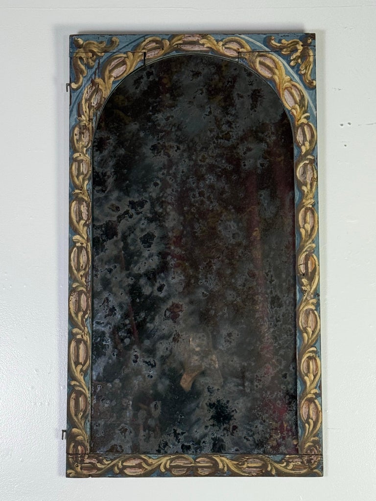 19th C. Italian Painted Mirror