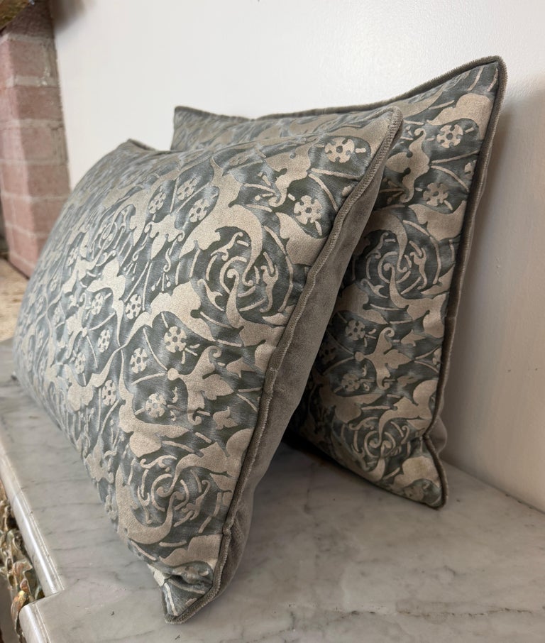 Pair of Custom Mariano Fortuny Pillows