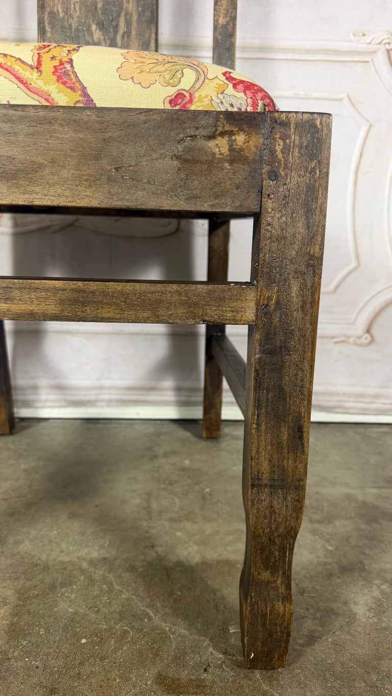 Set of 8 Rustic English Arts &amp; Crafts Dining Chairs