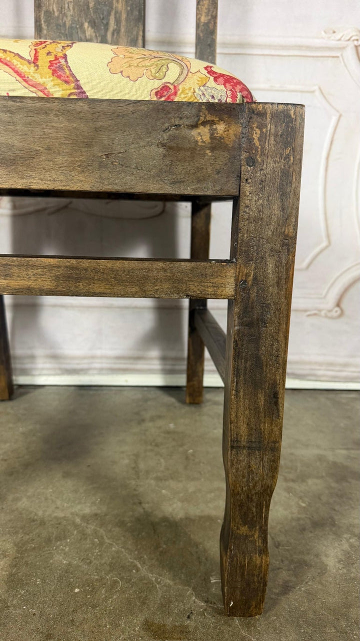 Set of 8 Rustic English Arts &amp; Crafts Dining Chairs