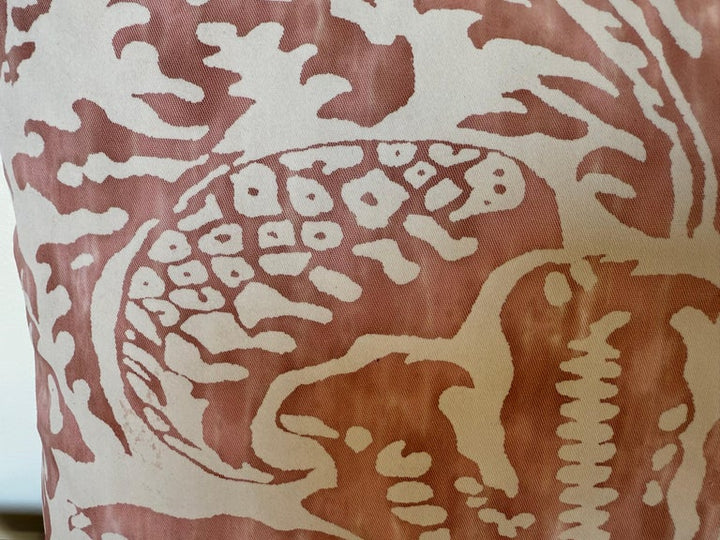 Pair of Fortuny-Style Textiles Pillows