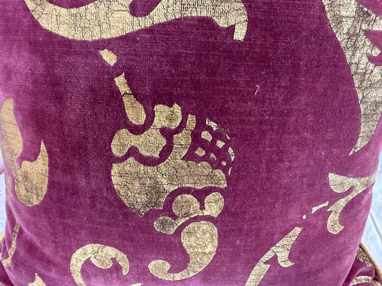 Gold Stenciled Nomi Pillow