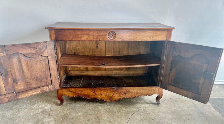 18th C. French Walnut Buffet