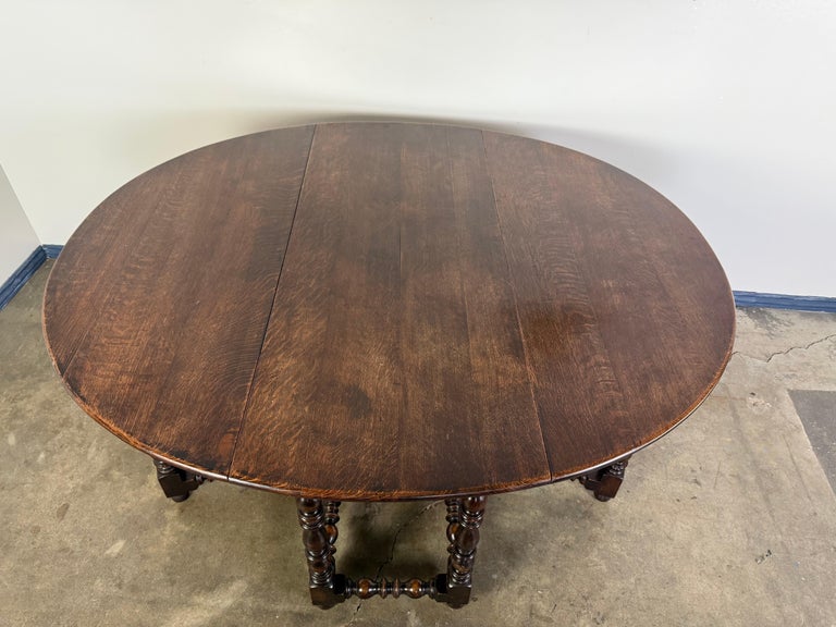 19th C. English Gate Leg Table