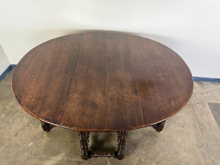 19th C. English Gate Leg Table