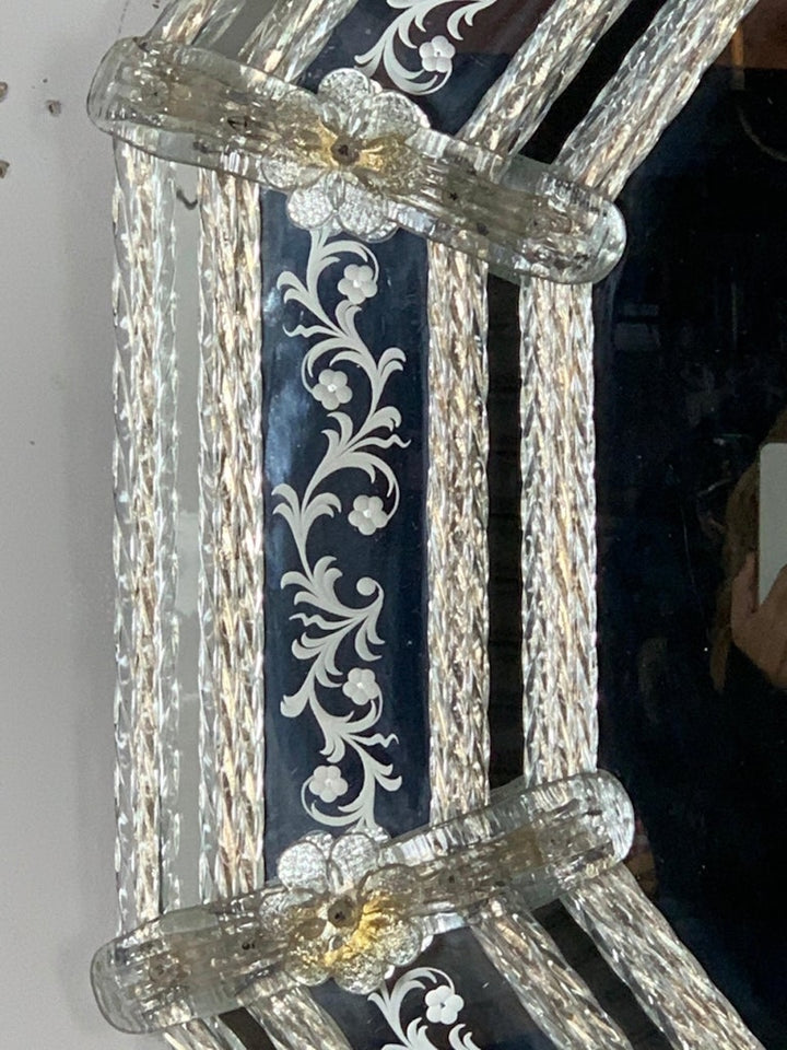 Italian Venetian Mirror, circa 1930s